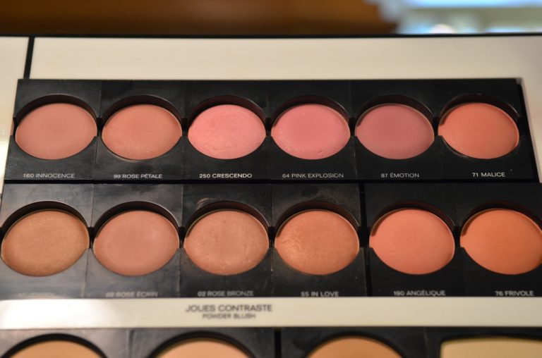 Des blushes pour le plaisir des joues