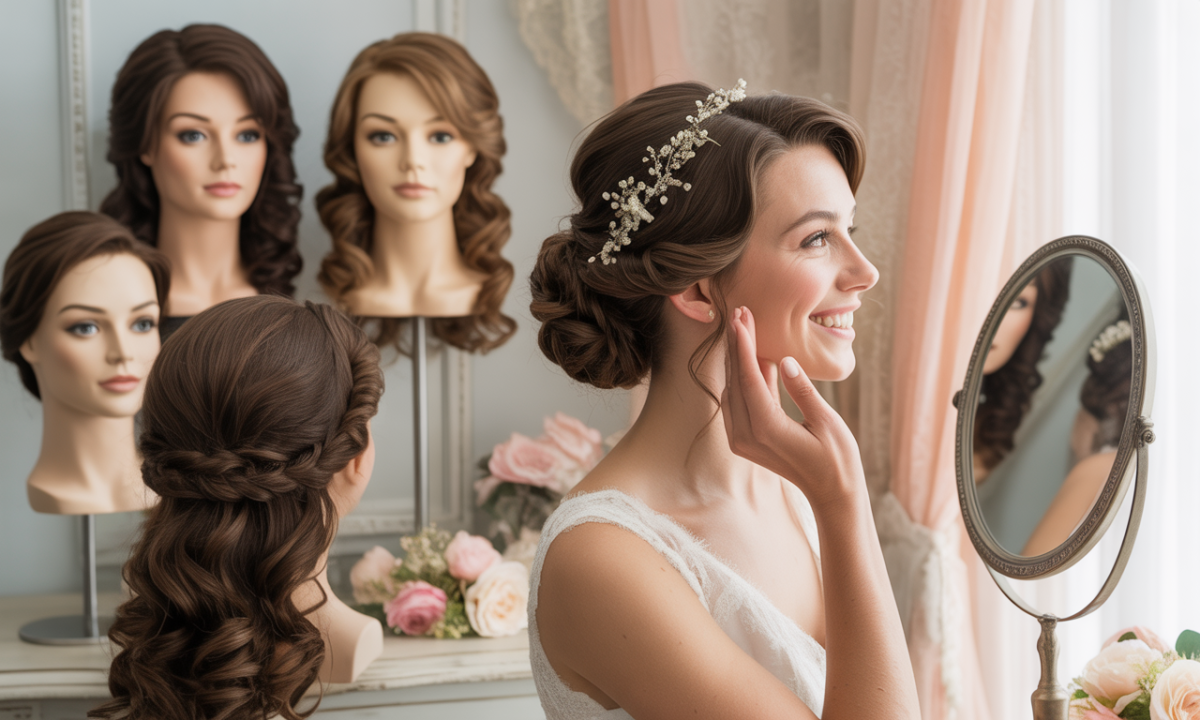 découvrez nos conseils et idées pour choisir la coiffure de mariée idéale le jour j. trouvez l’inspiration et optez pour le style qui sublimera votre look lors de votre mariage !